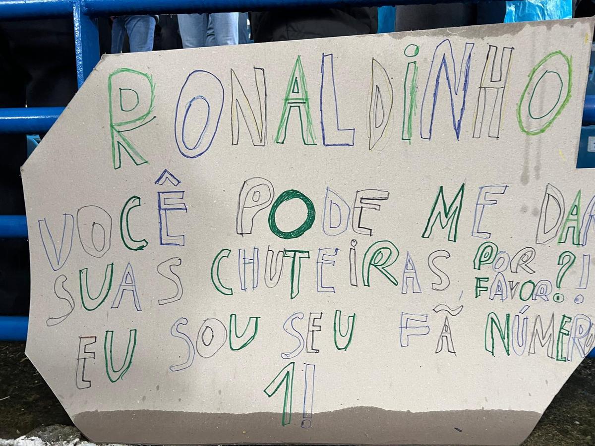 Meciul demonstrativ al lui Ronaldinho de la Iași
