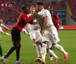 Scene IREALE în Turcia, cu Maxim, Sorescu și Drăguș pe teren: GOL în timp ce jucătorii săriseră la bătaie!