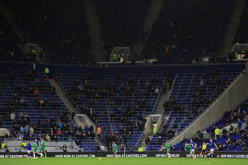 Suporterii lui Everton au părăsit stadionul în minutul 60 la meciul cu Newcastle / Foto: Imago Images
