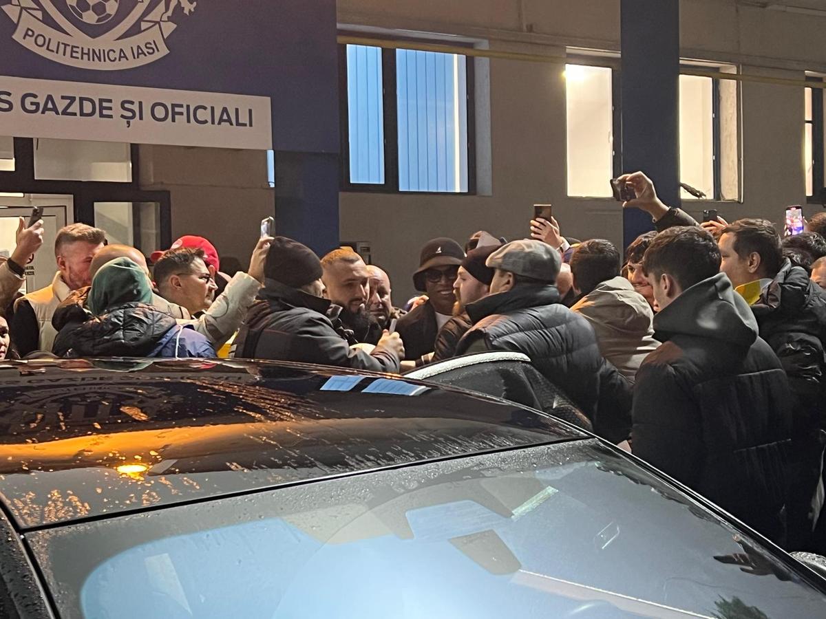 Meciul demonstrativ al lui Ronaldinho de la Iași