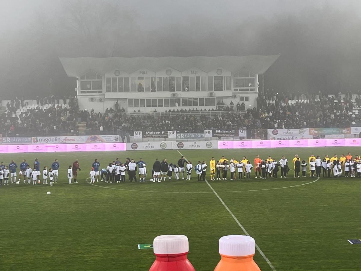 Meciul demonstrativ al lui Ronaldinho de la Iași