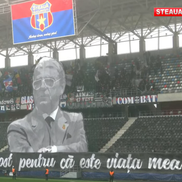 Emeric Ienei, omagiat pe Ghencea / foto: captură YouTube Steaua TV