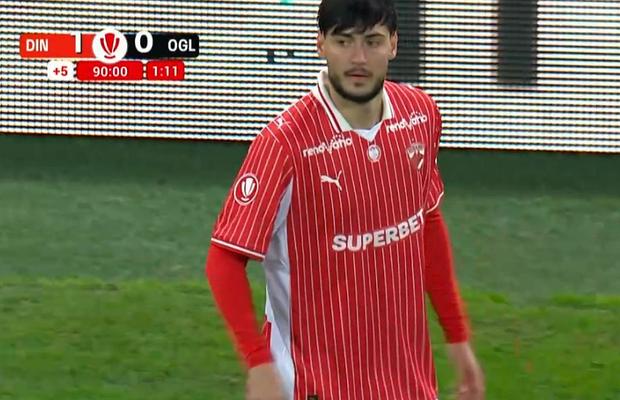 La 3 luni de la transfer, Adrian Mazilu a debutat la Dinamo: nu mai jucase din aprilie 2024