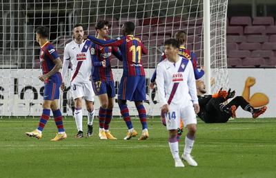 Ce jos a ajuns Barcelona! Și Eibar a fost prea tare pentru elevii lui Koeman. Clasamentul acum în La Liga