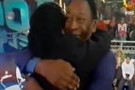 Imagini de neuitat cu Maradona și Pelé » Ziua în care s-a îndeplinit marele vis al lui Diego! Momentul istoric petrecut direct la TV