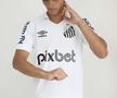Santos își modifică stema clubului în onoarea legendarului Pele. Foto: Instagram @santosfc