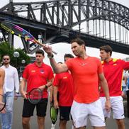 Paula Badosa și Rafael Nadal au întors toate privirile la Sydney / Sursă foto: Facebook@ Rafa Nadal