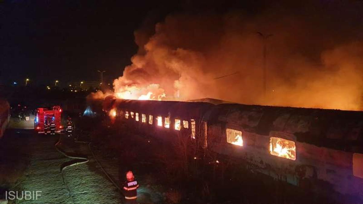 Incendiu puternic la câțiva pasși de stadionul Rapidului