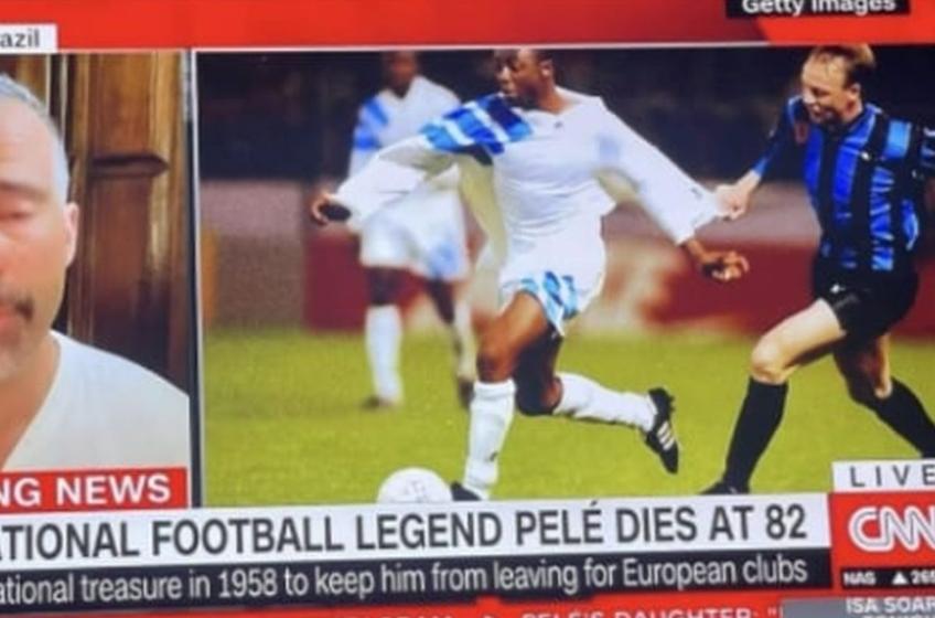 Gafa CNN la moartea legendarului Pele