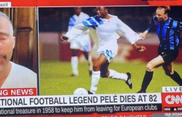 CNN, gafă incredibilă » Ce fotografie rula pe ecran după moartea lui Pele + nu e prima oară când o comit