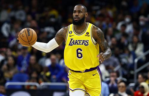LeBron James, baschetbalistul lui Los Angeles Lakers.
Foto: Imago