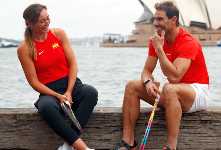 Paula Badosa și Rafael Nadal au întors toate privirile la Sydney / Sursă foto: Imago Images