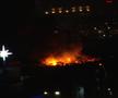 Incendiu puternic la câțiva pași de stadionul Rapidului » De la ce a pornit totul și cum decurge operațiunea