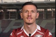 Ermal Krasniqi, primul interviu după transfer: „De aceea am ales Rapid”