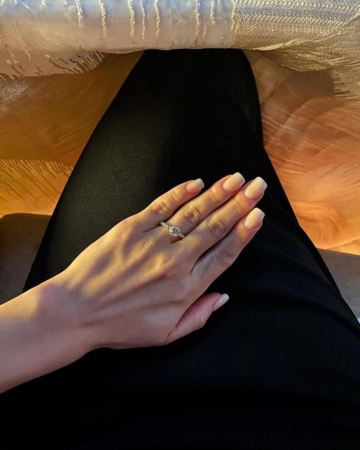 Cristina Pădurean, logodnica lui Darius Olaru. Foto: Instagram @padureancristina