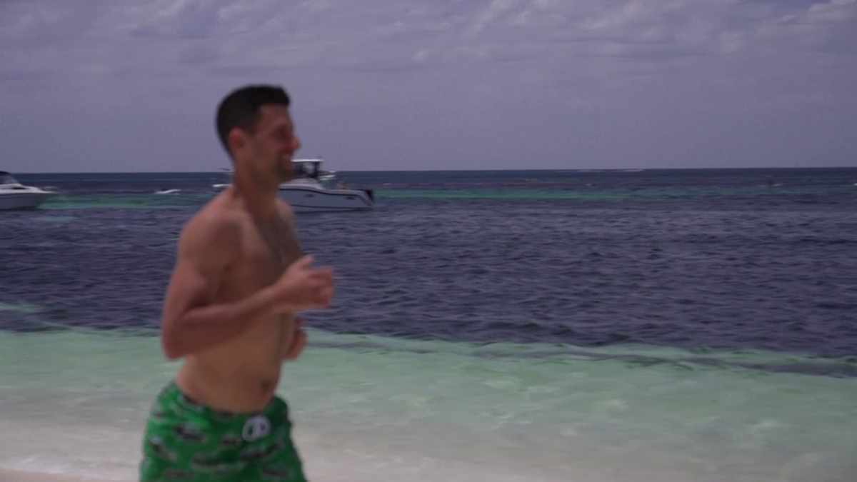 Novak Djokovic, plimbare spectaculoasă cu elicopterul plus distracție pe uimitoarea insulă Rottnest