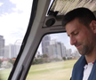 Novak Djokovic, plimbare spectaculoasă cu elicopterul