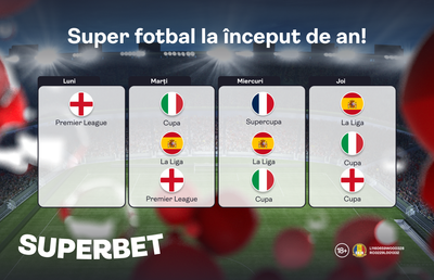 Semne bune anul are: super fotbal în prima săptămână din 2024!