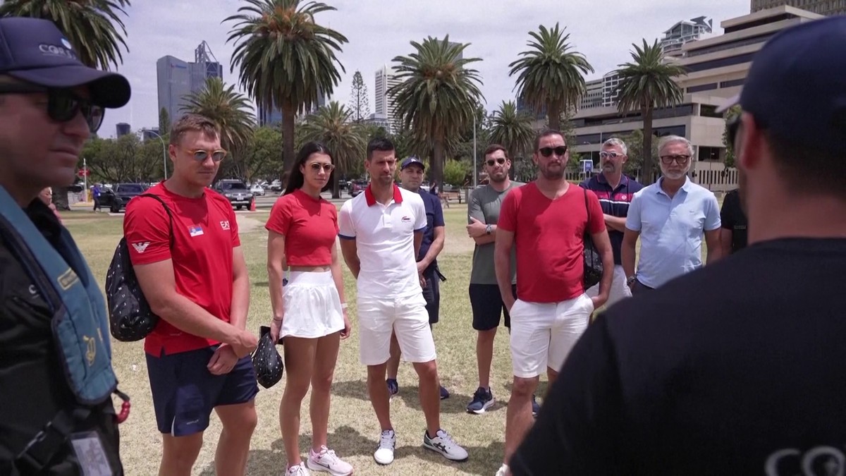Novak Djokovic, plimbare spectaculoasă cu elicopterul plus distracție pe uimitoarea insulă Rottnest
