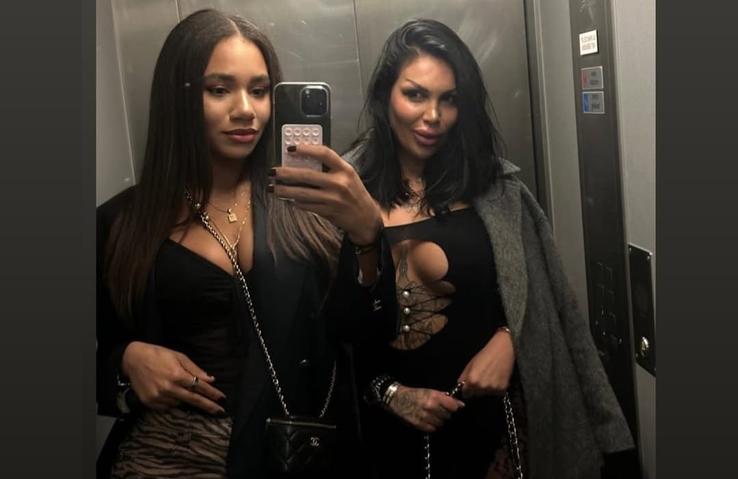 Una dintre imaginile postate de Omoregie în februarie pe Instagram