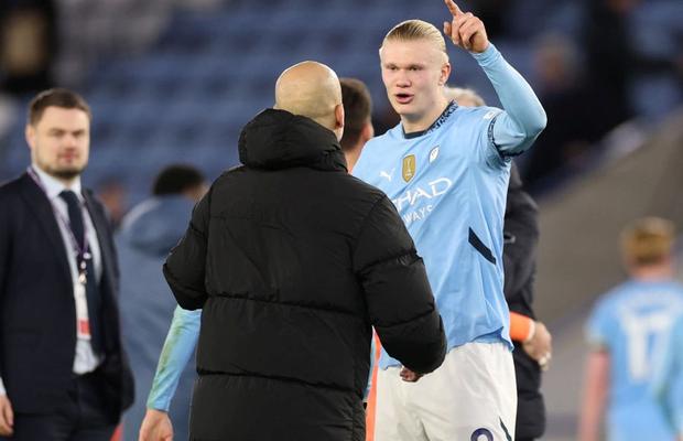 Erling Haaland a comis-o în fața jurnalistei » A înjurat în direct la TV, după victoria lui City