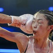 Gabriela Timar și-a lovit din plin adversara // foto: Imago Images