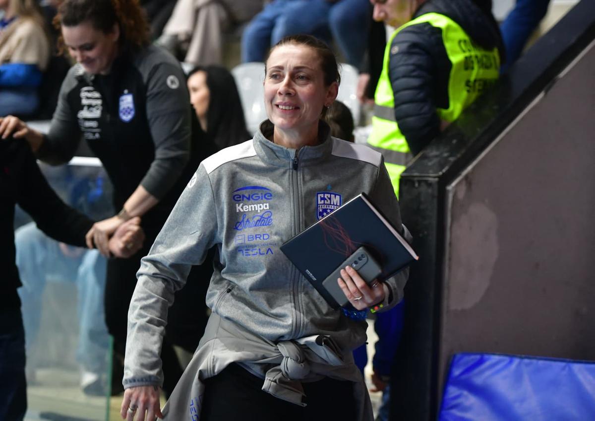 Bojana Popovic, la primul meci după venirea la CSM București