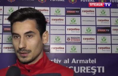 VIDEO Alexandru Zaharia explică de ce a ales CSA Steaua: „Avem toate condițiile pentru a face performanță”