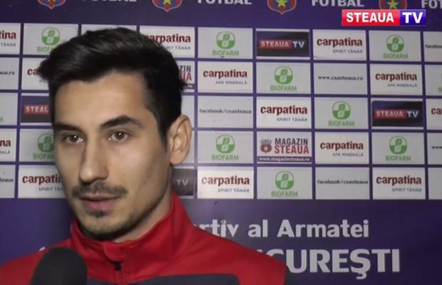 VIDEO Alexandru Zaharia explică de ce a ales CSA Steaua: „Avem toate condițiile pentru a face performanță”