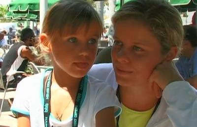 VIDEO INEDIT » Sofia Kenin, finalista Australian Open, alături de Kim Clijsters acum 15 ani: „Va fi o jucătoare bună”