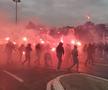FOTO Olympique Marseille, scandal, torțe, suporteri