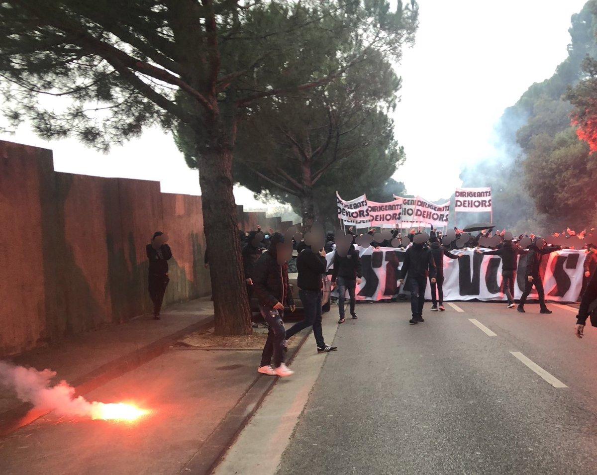 FOTO Olympique Marseille, scandal, torțe, suporteri