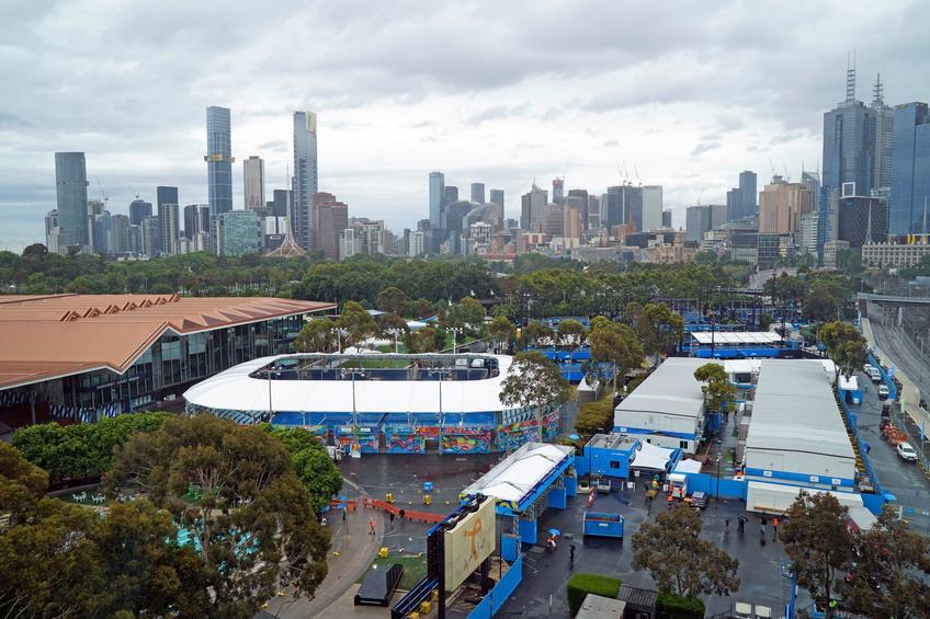 La Melbourne Park se fac pregătiri pentru următoarele turnee Foto Imago