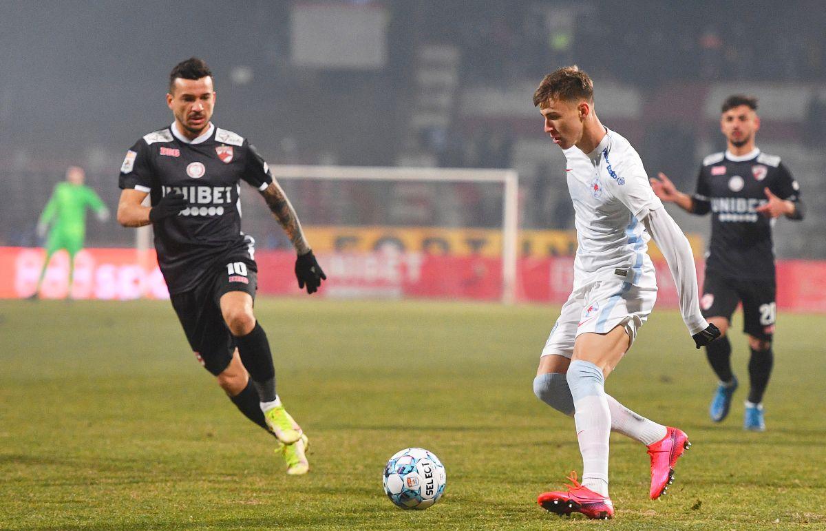 Dinamo - FCSB 0-3. Ianis Stoica: „I-am dat mesaj lui MM și m-am ținut de promisiune”