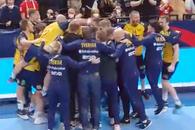SUEDIA - SPANIA. Campioana europeană la handbal masculin, decisă de un 7 metri obținut în ultima secundă! Imaginile bucuriei