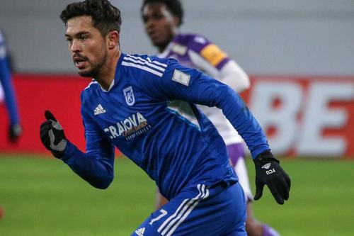 FCU Craiova a anunțat că s-a despărțit de Gabriel Iancu (28 de ani), mijlocaș ofensiv/ foto: Facebook @Fotbal Club Universitatea 1948