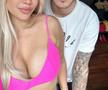 Wanda Nara şochează din nou! A apărut în favelele din Brazilia doar cu tricoul Argentinei pe ea