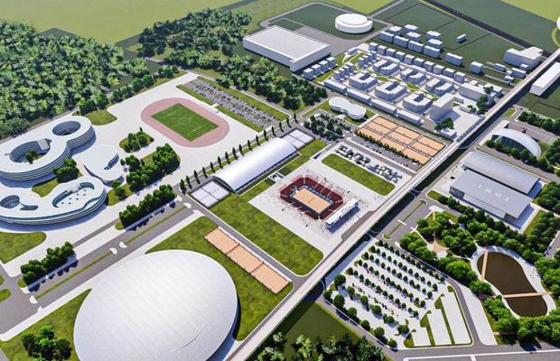 Cum va arăta complexul sportiv Țiriac City » Primele imagini: omul de afaceri investește peste 100 de milioane de euro