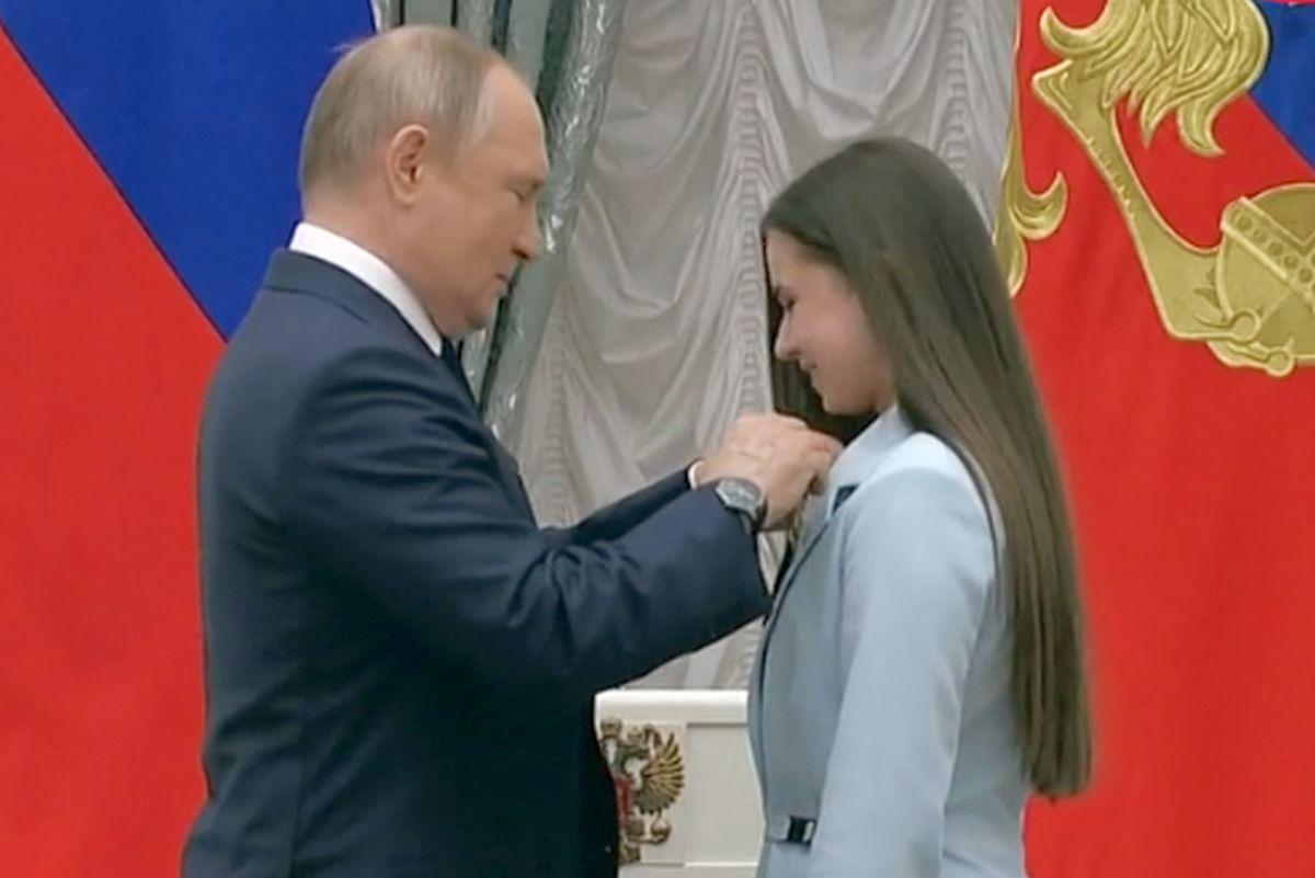 Kamila Valieva la Florența