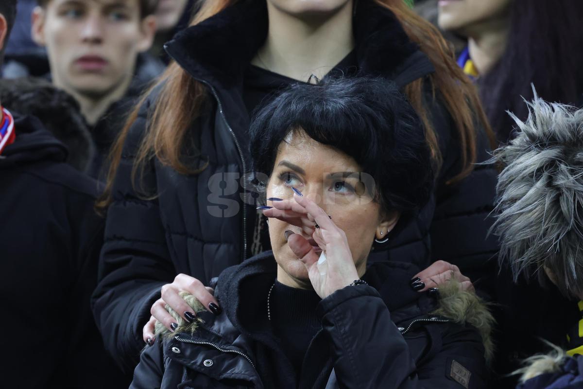 Imagini colosale cu Alexandra Duckadam, la FCSB - Manchester United, foto: Ionuț Iordache