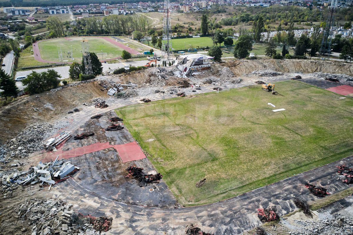 „Start oficial pe șantier!” » Au început lucrările pentru stadionul de 100 de milioane de euro din Superliga