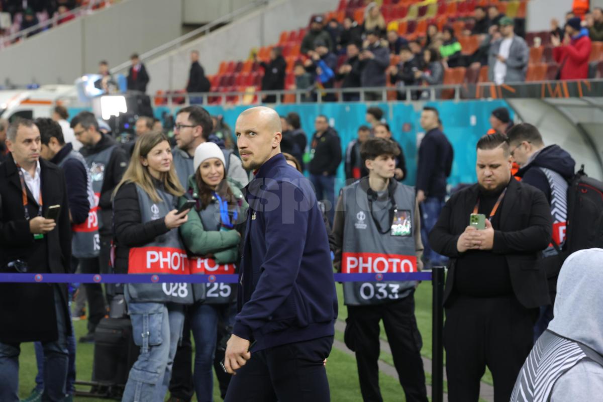 FCSB - Manchester United, imagini dinaintea partidei