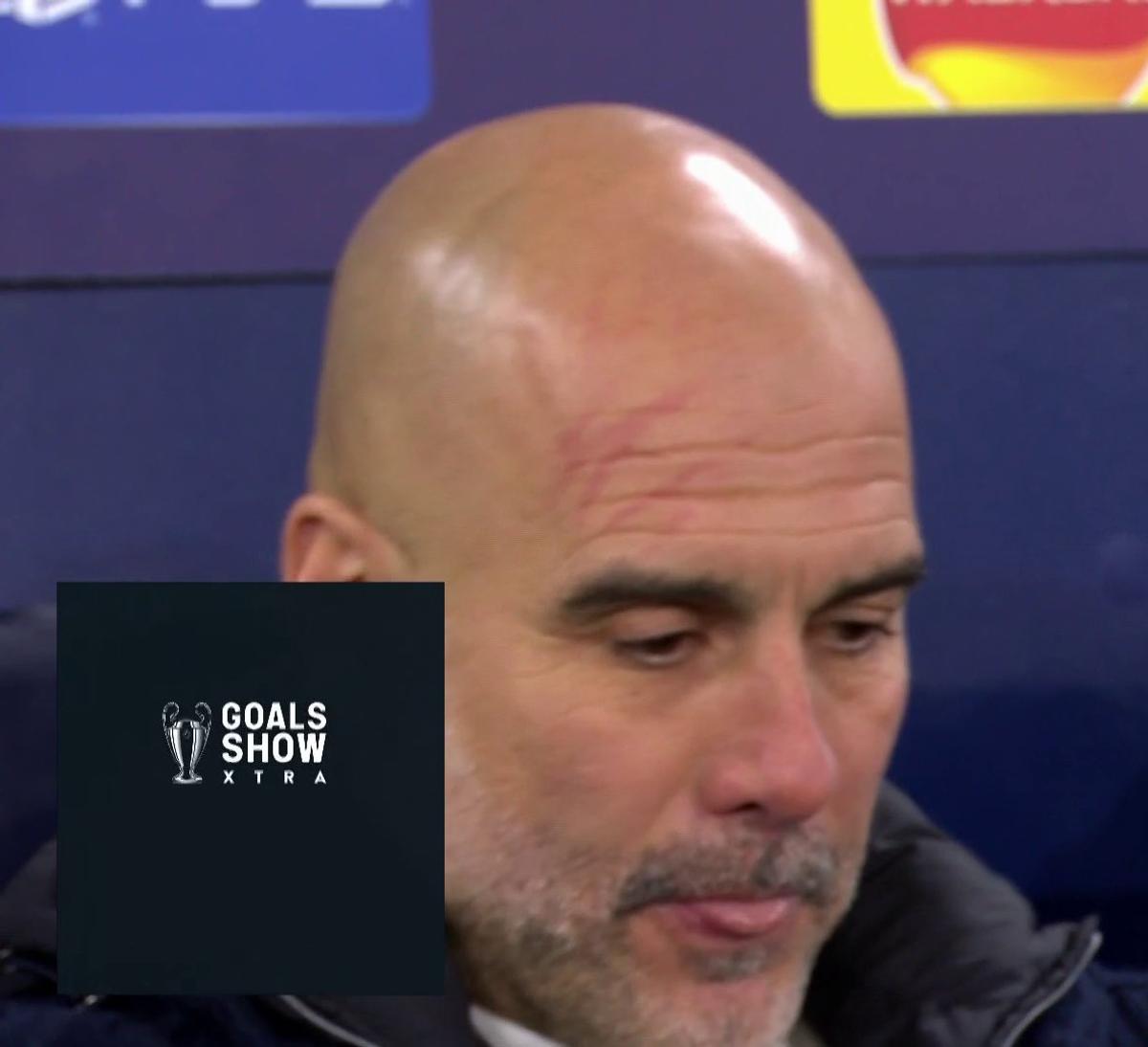 Pep Guardiola, la Manchester City - FC Bruges