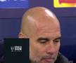 Pep Guardiola, la Manchester City - FC Bruges