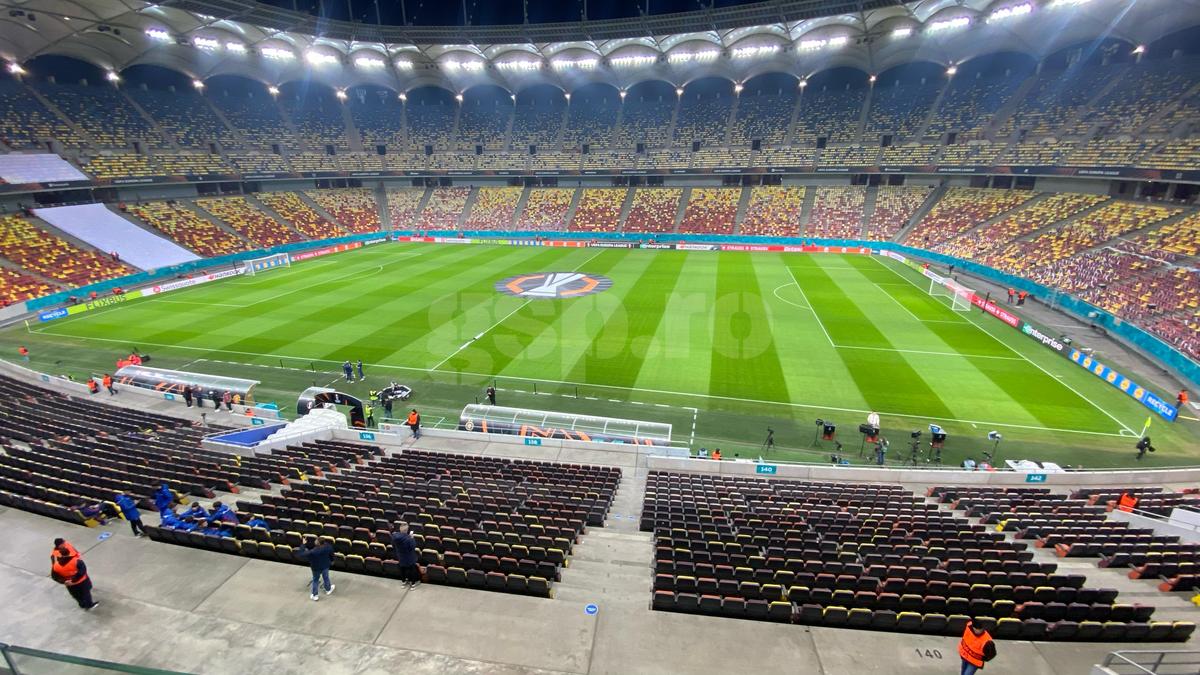 FCSB - Manchester United, imagini dinaintea partidei