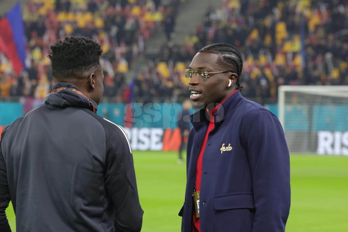 FCSB - Manchester United, imagini dinaintea partidei