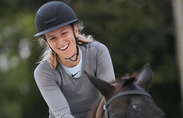 Experiență specială în șa pentru Victoria Azarenka: „Îmi dau silința să-l fac să mă asculte”