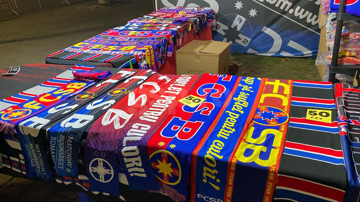 FCSB - Manchester United, imagini dinaintea partidei