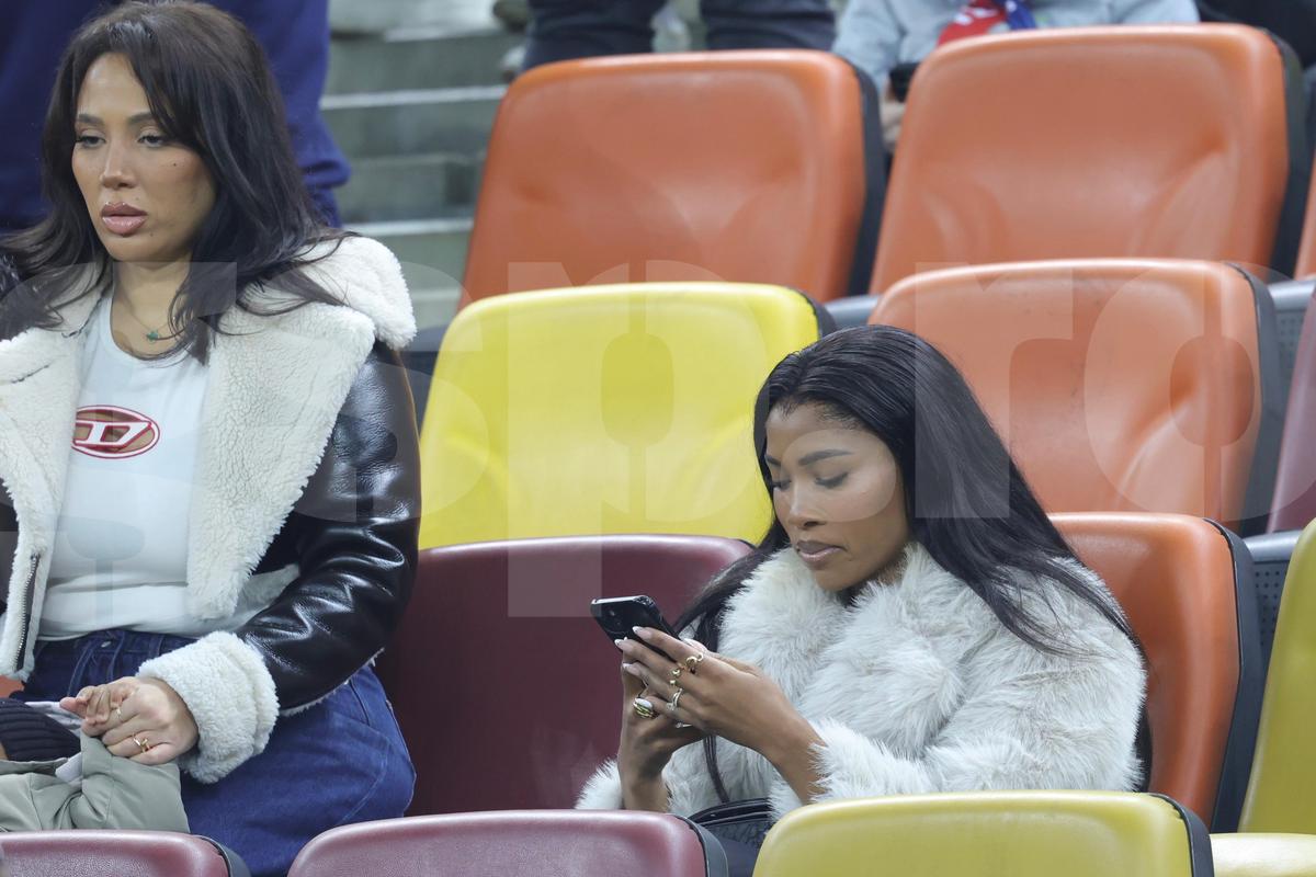 Mbali Malindi, iubita lui Siyabonga Ngezana, la meciul FCSB - Manchester United