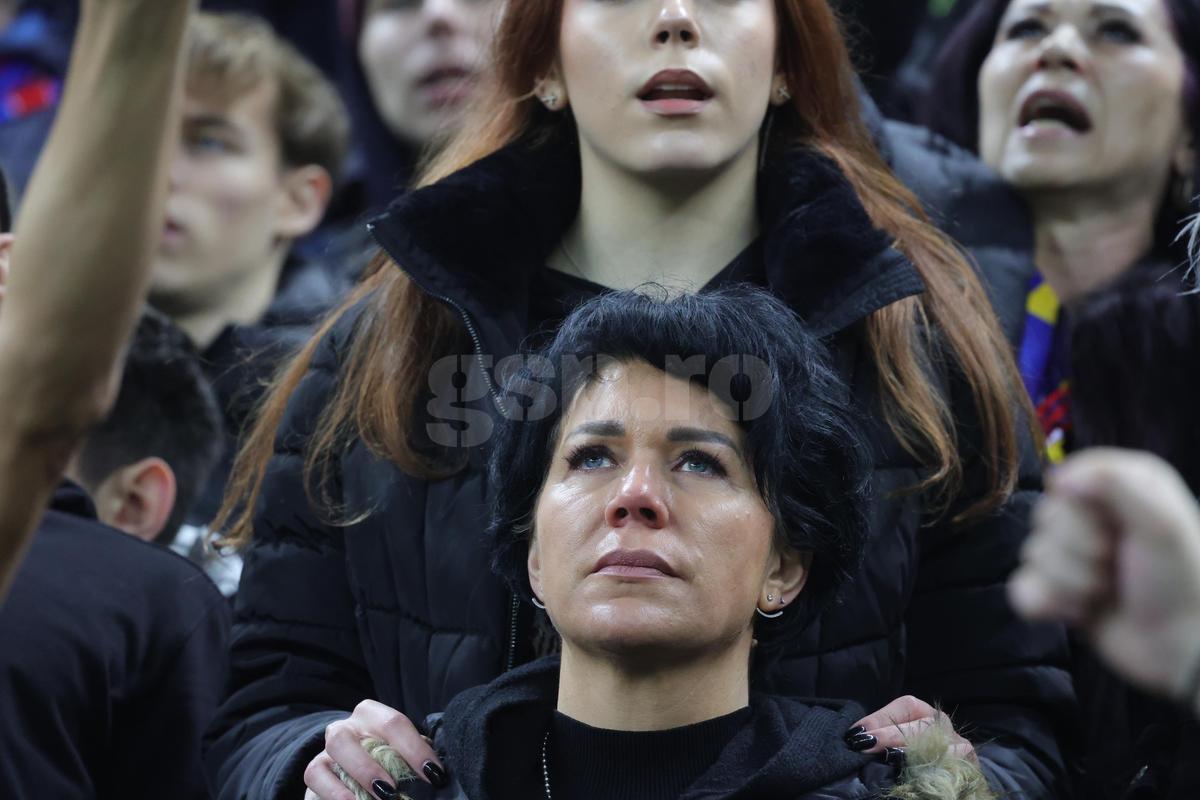 Imagini colosale cu Alexandra Duckadam, la FCSB - Manchester United, foto: Ionuț Iordache